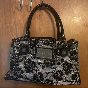 Silver Betsey Johnson handbag shoulder bag